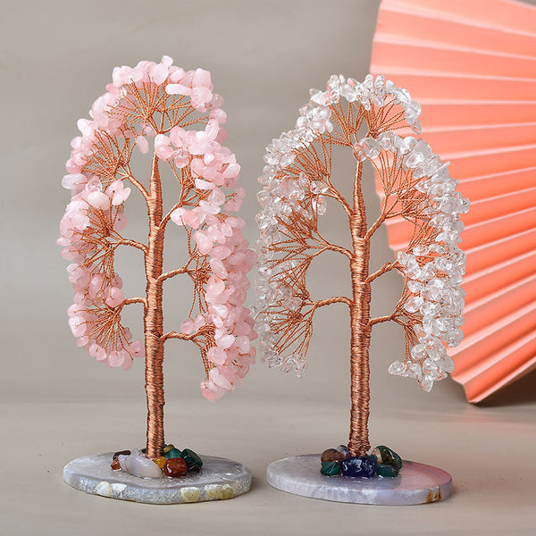 Copper Wire Fortune Tree Ornaments