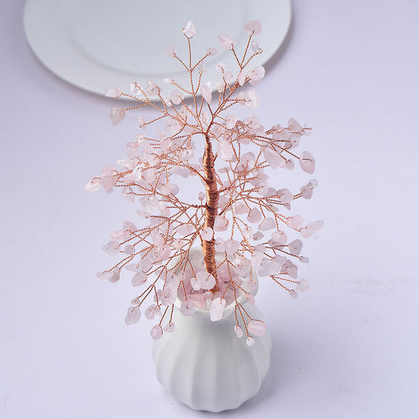 Crystal Fortune Tree Ornaments